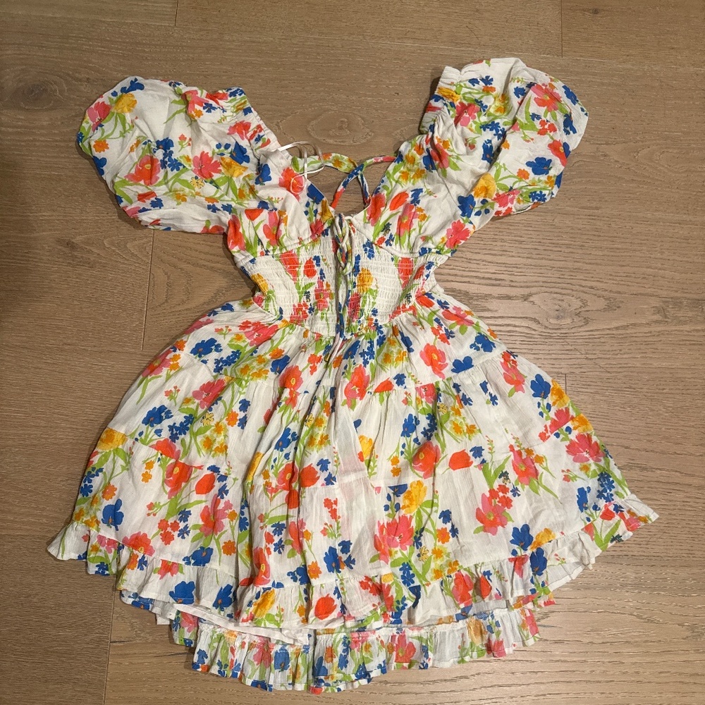 Never worn Free People floral dress